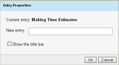 Modify Element Properties