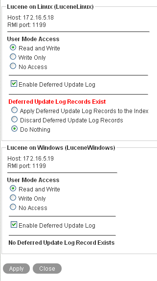 Lucene Nodes page