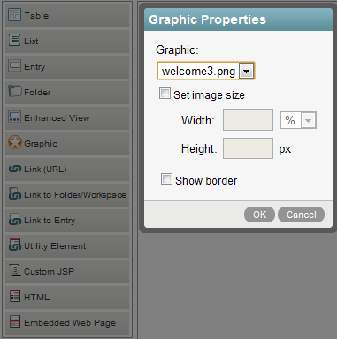 Configuring Graphic Properties