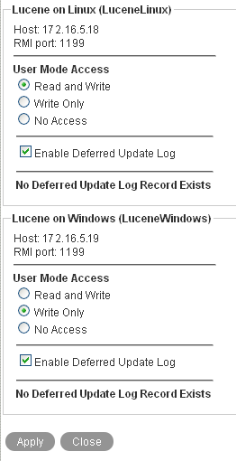 Lucene Nodes page