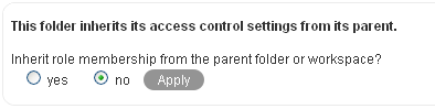 Folder Inheritance