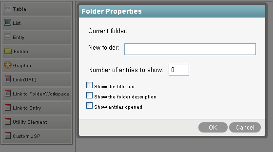 Configuring Folder Properties