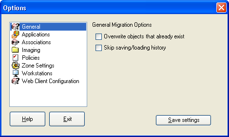 Global Migration Options