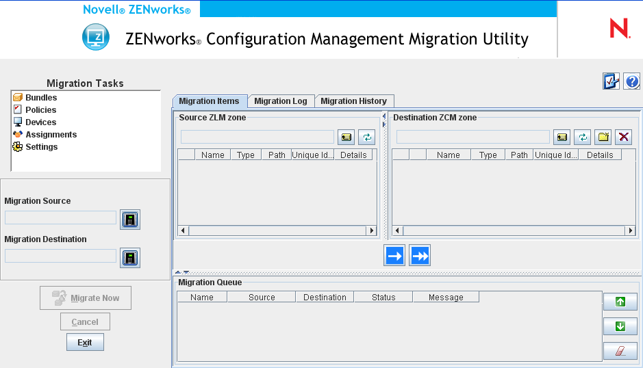 Migration Console