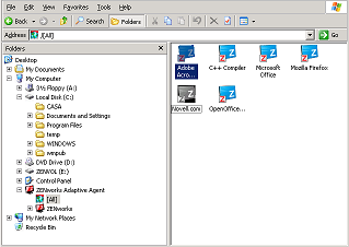 Bundles Displayed in Windows Explorer