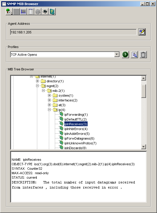 SNMP MIB Browser