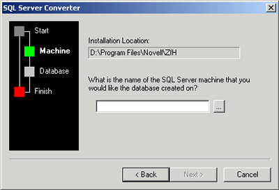 SQL Server Converter page