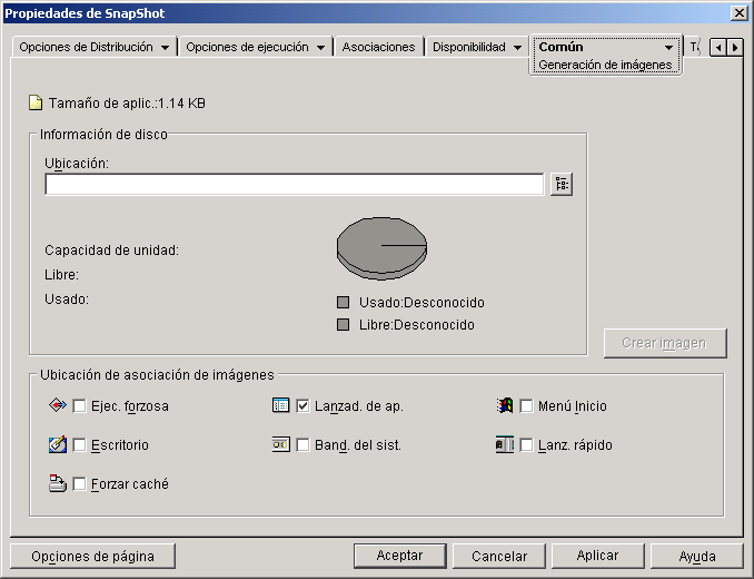 objeto Aplicacin > pestaa Comn > pgina Generacin de imgenes