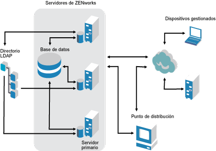 Arquitectura de ZENworks 11