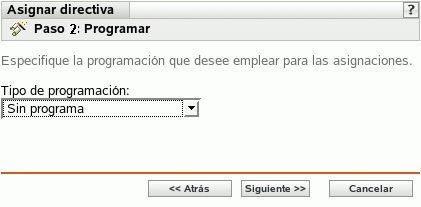 Página Programación