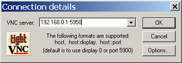 Detalles de conexión