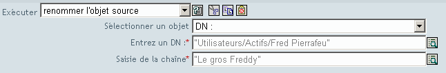 Renommer l'objet source