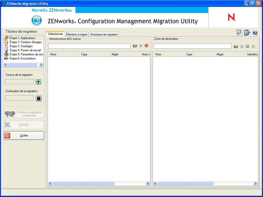 ZENworks Configuration Management Migration Utility