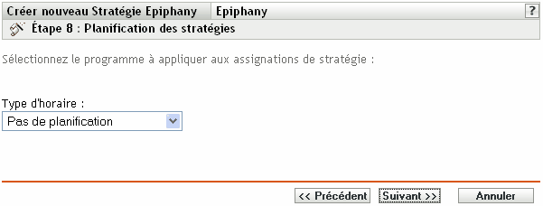 Page Planification des stratégies
