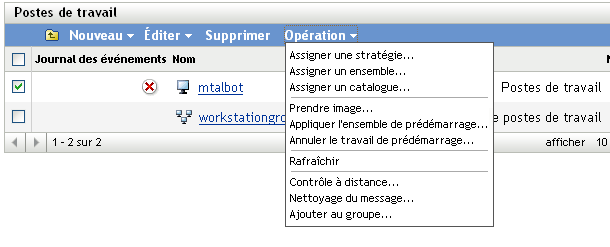 Point de départ du nettoyage du message