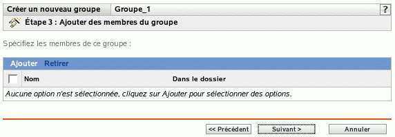 Page Assignations de l'ensemble