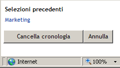 Breve elenco Cronologia