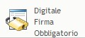 Icona Firma digitale obbligatoria