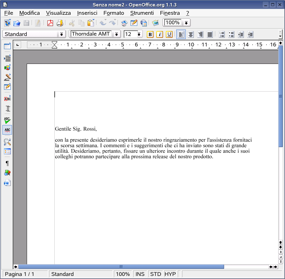 OpenOffice.org Writer