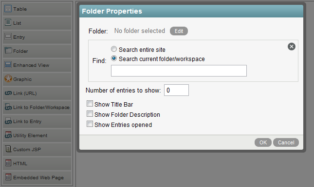 Configuring Folder Properties Configuring Folder Properties