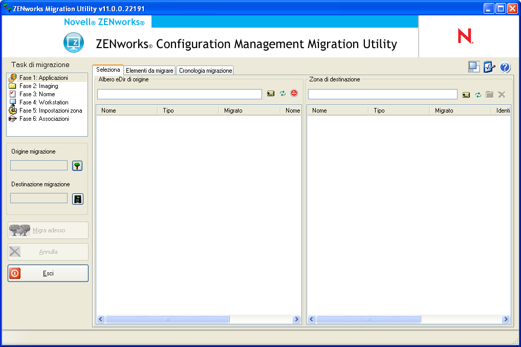 ZENworks Configuration Management Migration Utility