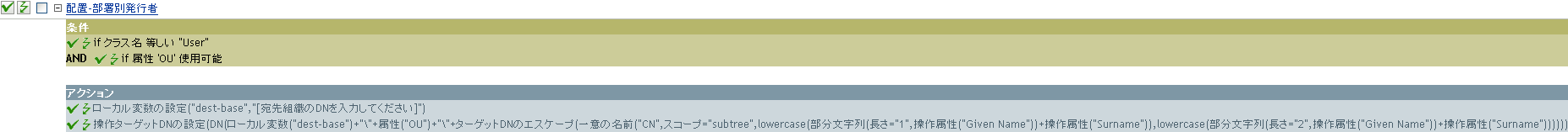 配置-部署別発行者