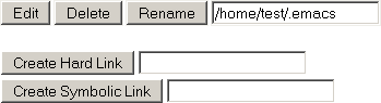 Actions from the File Information page Actions from the File Information page