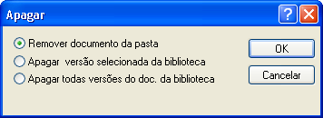 Caixa de diálogo Apagar