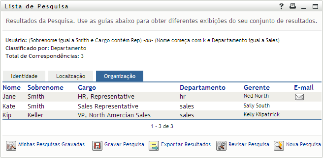 Resultado da Pesquisa Avançada