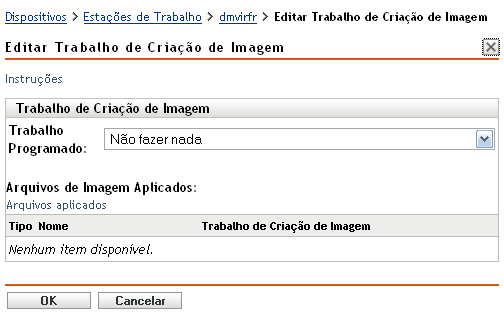 Assistente de Edição de Trabalho de Criação de Imagens - Não Fazer Nada
