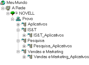 Common APPS container and organization-specific APPS containers
