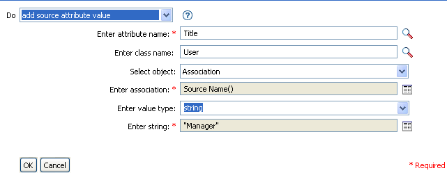 Add Source Attribute Value