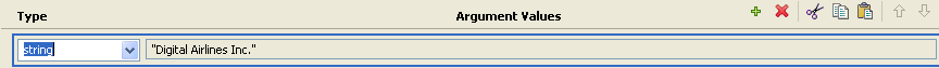 Argument Values List Builder